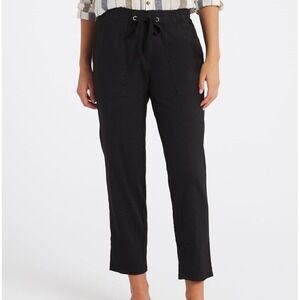 Kut From The‎ Kloth Rosalie Straight Leg Pant Black Large NWT